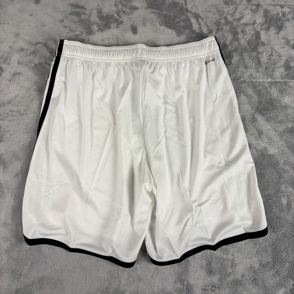 Adidas Manchester United Home Training Shorts White HR3678 Mens Large NWT